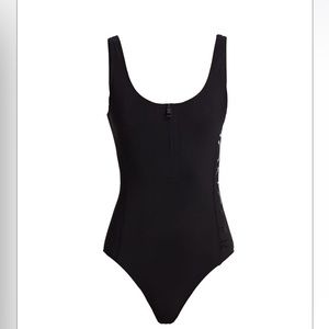 Moncler
Seamed Zip-Front Swimsuit Small
